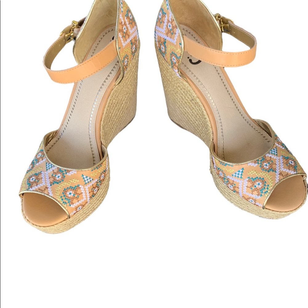 Circus by Sam Edelman Sutton Wedge Espadrilles Size 9.5 - Picture 3 of 10